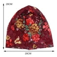 thumbnail image 3 of Daolelai Women's Outdoor Lace Pullover Double Layer Confinement Hat Chemotherapy Hat Turban Hat, 3 of 8
