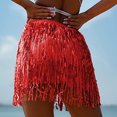 thumbnail image 5 of Women's Sequin Tassel Skirts Rave Fringe Hip Scarf for Festival/Halloween, 5 of 5