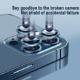 thumbnail image 5 of [5PCS] Phone Camera Lens Protector Compatible with iPhone 14 Pro Max, Tempered Glass Circle Cover, 5 of 5