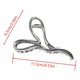 thumbnail image 3 of Elegant Heart Shaped Waved Hair Clip Zinc Alloy Hair Accesories Party Headwear Suitable For Various Hairstyles And Ages, 3 of 4