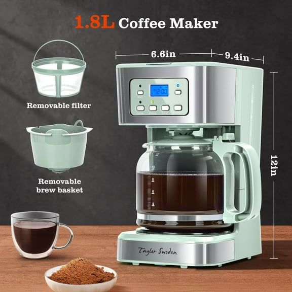 12-Cup Programmable Coffee Maker