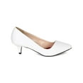 thumbnail image 2 of Qupid CD21 Women Leatherette Pointy Toe Kitten Low Heel Pump, 2 of 5