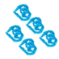 thumbnail image 1 of Guirnaldas de Plumas de Navidad Bearachild 5 Piezas Azul, 1 of 6