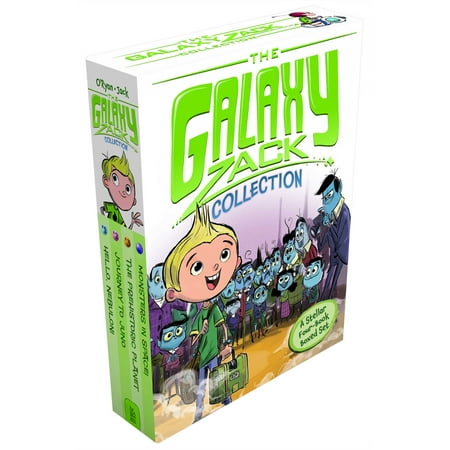 Journey Coin Set The Galaxy Zack Collection : A Stellar Four-Book Boxed Set: Hello, Nebulon!; Journey to Juno; The Prehistoric Planet; Monsters in Space! ()