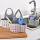 thumbnail image 5 of Soporte para esponja para colgar en la cocina, organizador ajustable de goma para fregadero, escurridor de líquidos, estante para cepillos, cesta de drenaje, para fregadero, cepillo para platos kenally  SH1105-28, 5 of 7