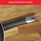 thumbnail image 3 of T-fal Sartén de 30 cm Hard Titanium Plus Negro con Antiadherente Titanium 2X, extra resistente incluye tecnología Thermo señal, C3820782, 3 of 9