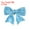 Blue, variant on Women Bow Shoe Clips, Satin Elegant Detachable Bowknot Shoe Clips Deep Blue