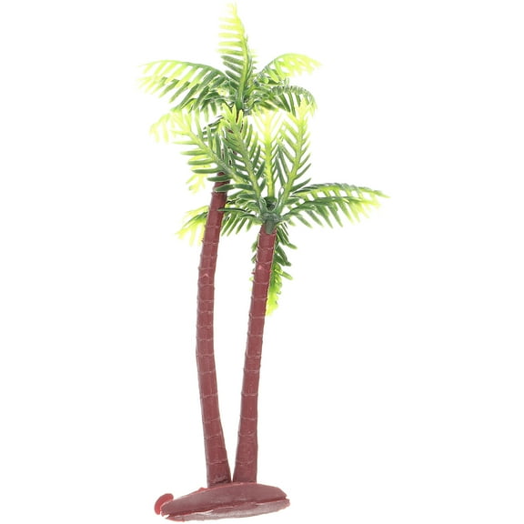 Plastic Coconut Palm Tree Miniature Plant Pots Bonsai Craft Micro Landscape DIY Decor
