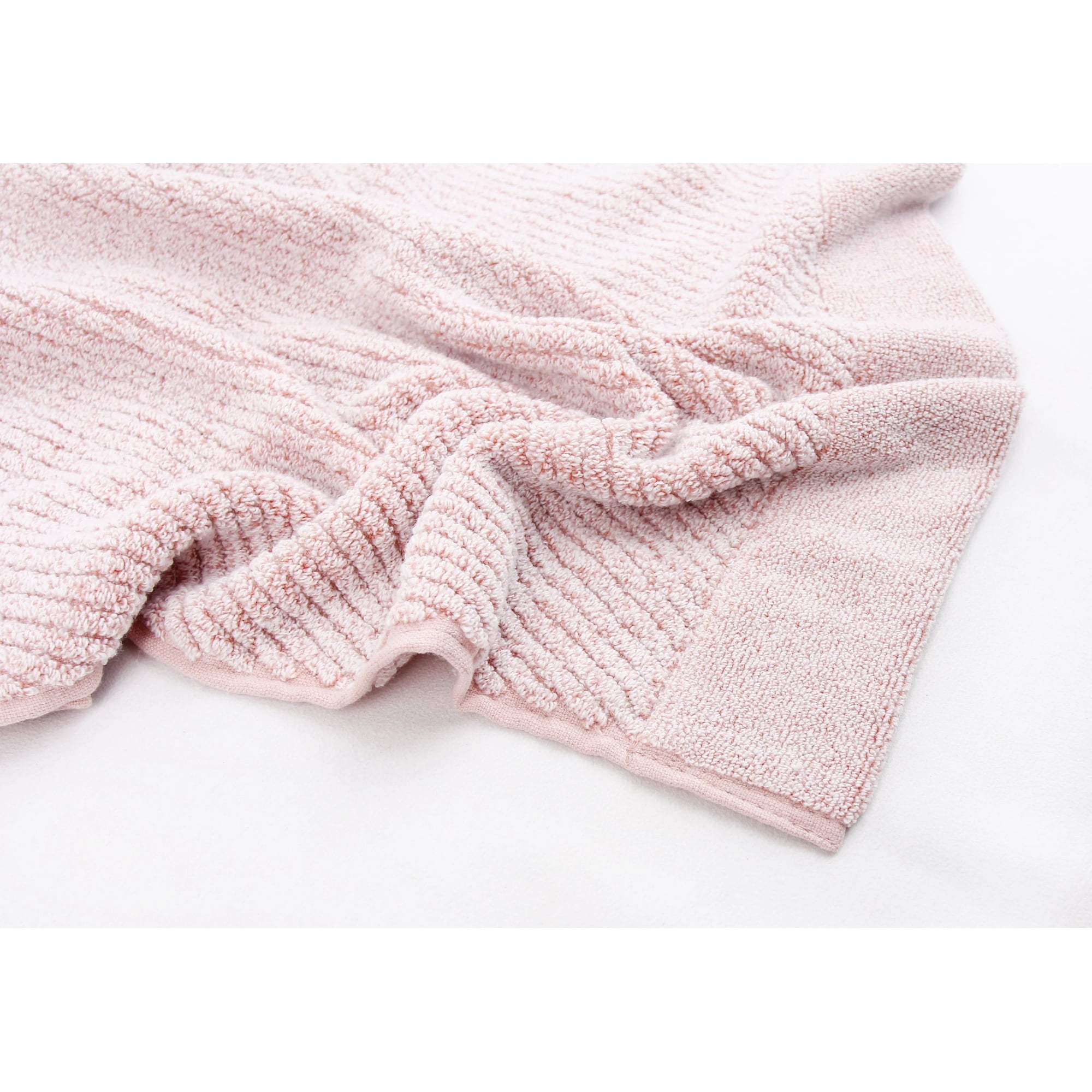 Fabreware FBT-010-RS-7 Rose Smoke Cotton Yarn-Bath Towel- 6pc