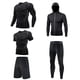 thumbnail image 1 of Chaqueta de 5 piezas para hombre Four Seasons de secado rápido para ocio y fitness + mangas largas + mangas cortas + pantalones cortos + pantalones Fridja fhjkhfk456897, 1 of 2