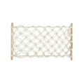 thumbnail image 2 of Qnjujn Handwoven Rope Hanging Basket - Stylish Kitchen Storage Net for Fruits, Vegetables & Organizing - Space-Saving Under Cabinet Design, Sturdy Hooks for Home, Pantry & Farmhouse Decor, 2 of 6