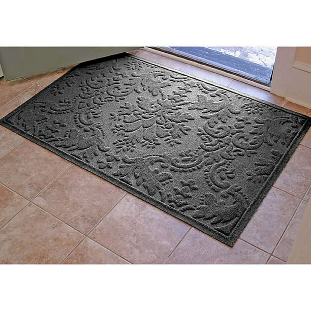 Attracktive weather guard doormat Weather Guard Damask 34 Inch X 52 Door Mat In Charcoal Walmart Com Attracktive weather guard doormat Weather Guard Damask 34 Inch X 52 Door Mat In Charcoal Walmart Com