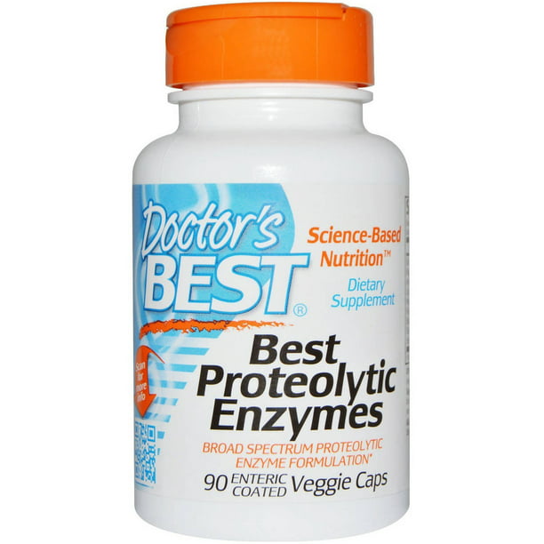 Proteolytic enzymes supplements