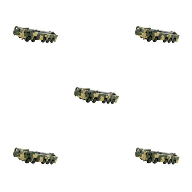Modelo de Vehículos de Misiles Fundidos a Presión Bewildely 1/100 Dongfeng 105 DF-17