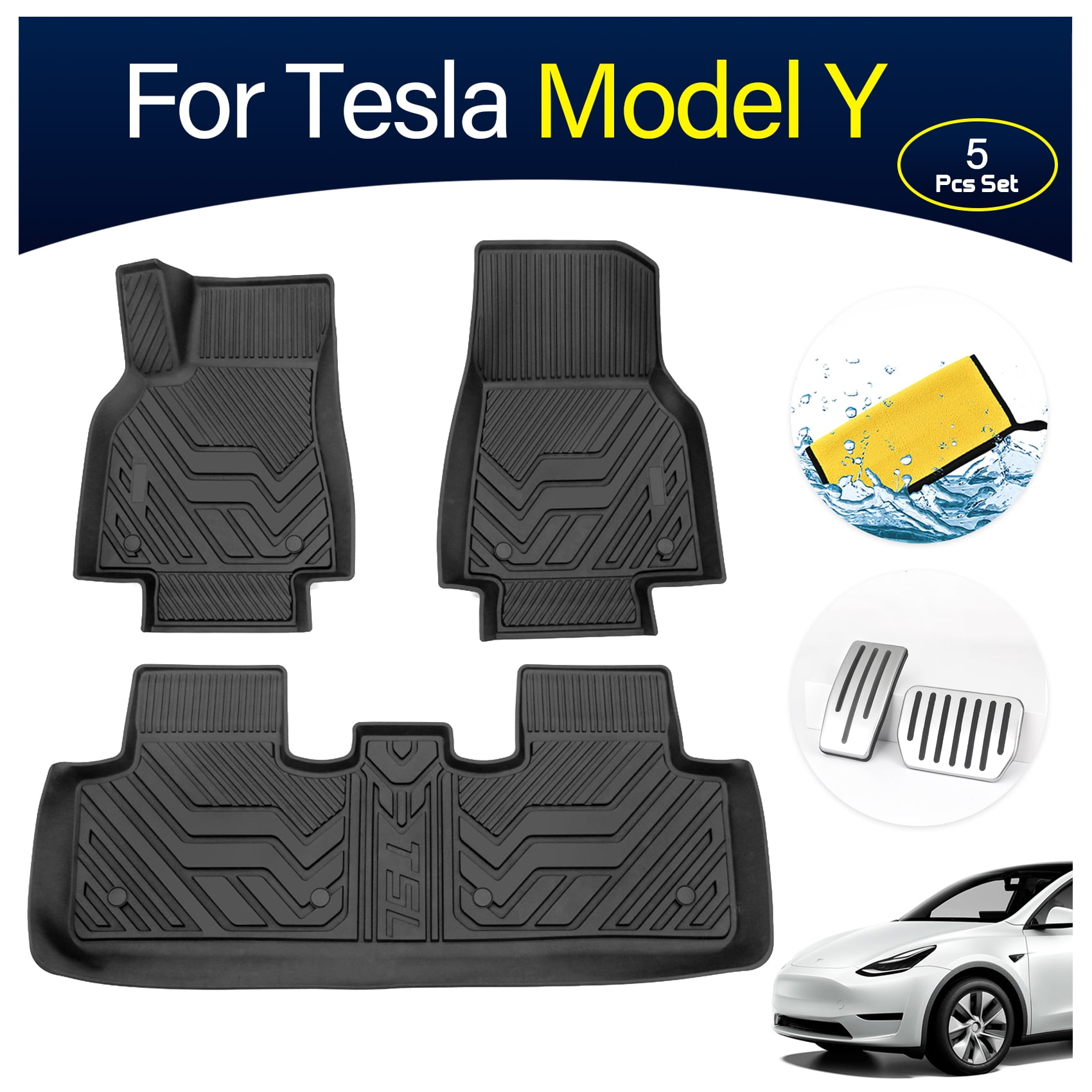 Best Tesla Model Y Floor Mats | Viewfloor.co