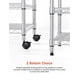 thumbnail image 5 of Estantes de almacenamiento Simple Deluxe de 3 niveles, 340 kg, capacidad 60 x 35 x 56 cm, 5 of 8