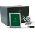 thumbnail image 2 of Matashi Home and Table Top Ornament Photograph Memory Keeper Puppy Picture Frame by  Choose Gold or Silver Silver, 2 of 4