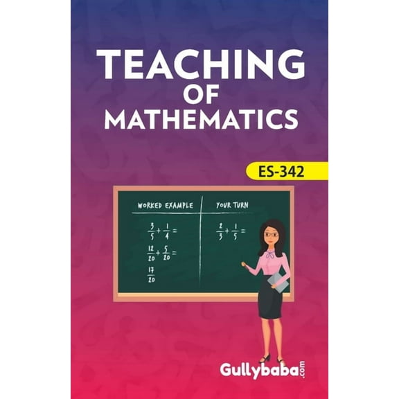 ES-342 Teaching Of Mathematics, (Paperback)