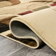 thumbnail image 6 of JONATHAN Y UNIQUE 5 x 8 Area Rug, Tamara Retro Abstract Arches - Cream/Brown/Red, UNQ102A-5, 6 of 10