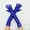 Blue, variant on Sequin Gloves for Women, Sparkly Glitter Gloves for Party, Rave, Prom, Dance, Masquerade
