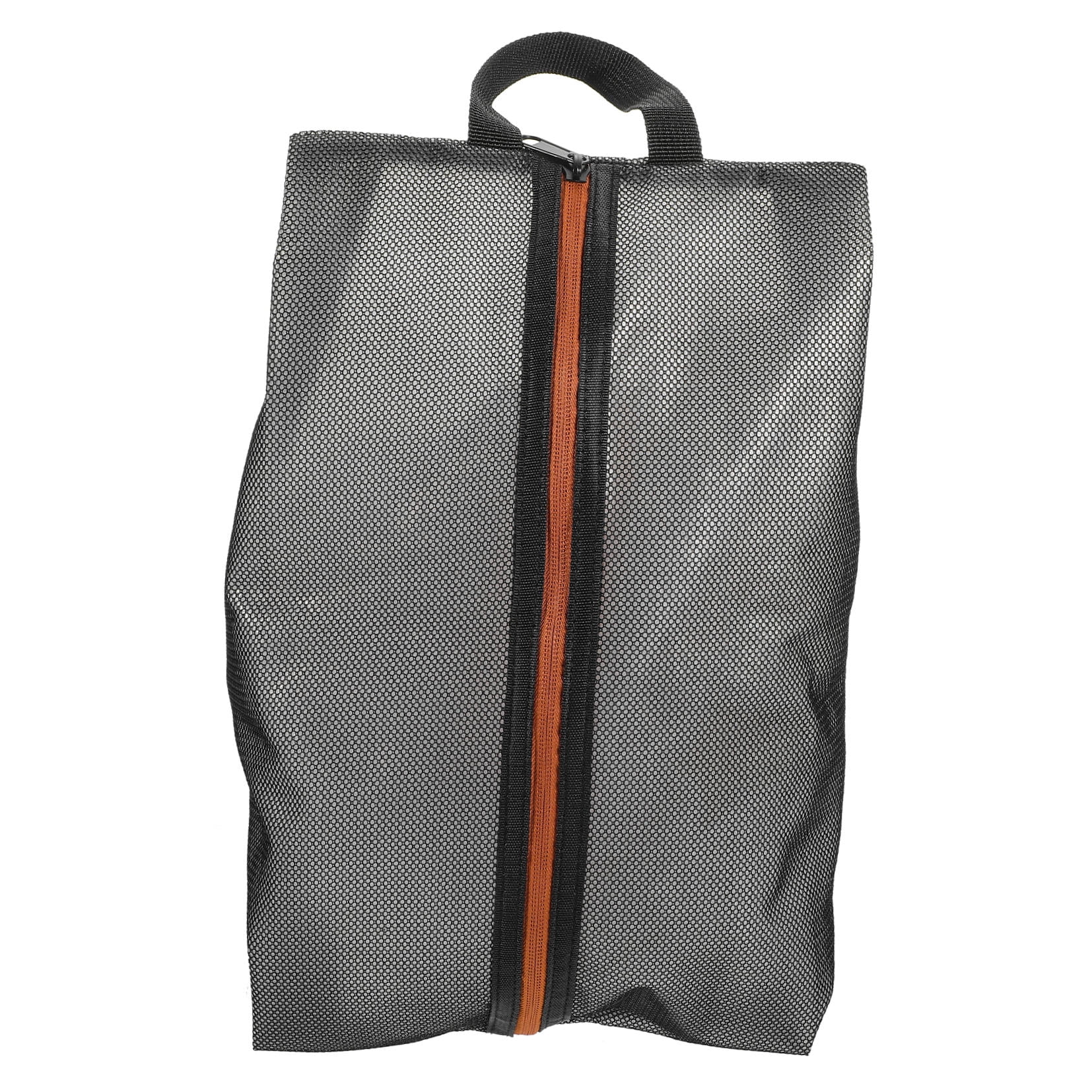 WEUVEB Shoe Pouch Black TPU Composite Mesh Business 1Pack 15.72X8.65X3.14in