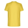 thumbnail image 5 of T-Shirts for Men Short Sleeve Round-Neck Independence Day Print Casual Shirts Yellow L, 5 of 5