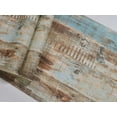 thumbnail image 3 of Home Cal Wood Peel and Stick Wallpaper - Roll Waterproof Self-Adhesive Contact Paper Removable Shelf Paper PVC Wall Paper Covering - Blue(Plastic Scraper Included), 3 of 5