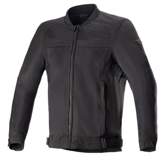 Alpinestars Luc V2 Air Mens Textile Motorcycle Jacket Black/Black LG