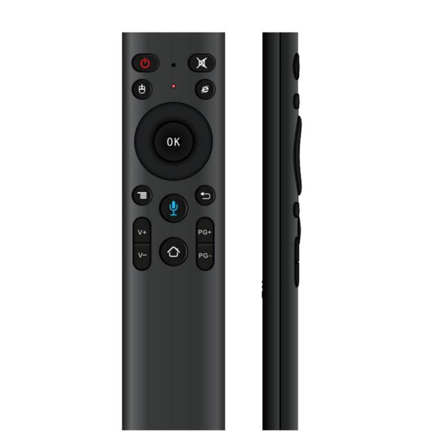 Q5+ Téléviseur Intelligent à Écran Tactile 2,4 g avec Giroscope, Boîtier Décodeur, Commande voz, Télécommande, Écran Q5+ 17 Niveaux
