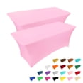 thumbnail image 1 of Mantel IVAPUPU, 2 unidades, rectangular, ajustado, 6 pies, color rosa, 1 of 6