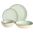 thumbnail image 5 of Gibson Elite Contempo Classic 16-Piece Double Bowl Dinnerware Set, Mint, 5 of 7