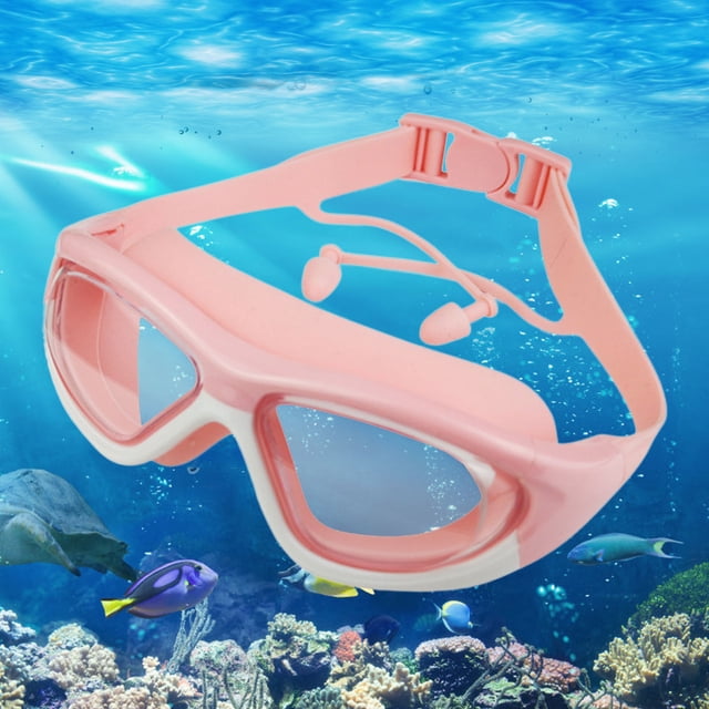 Lunettes de Natation pour Enfants Garçons Filles Masques de Plongée en Apnée