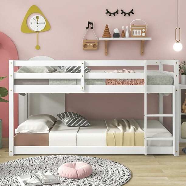 Wood Bunk Beds For Kids Twin Over, Safest Bunk Beds 2021