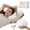White, variant on cpengpj Washable Knitted Cotton Cervical Pillow, Cervical Pillow for Neck Pain Relief, Ergonomic Neck Pillow for Sleeping Contour Memory Foam Pillows for Side Back Stomach Sleepers