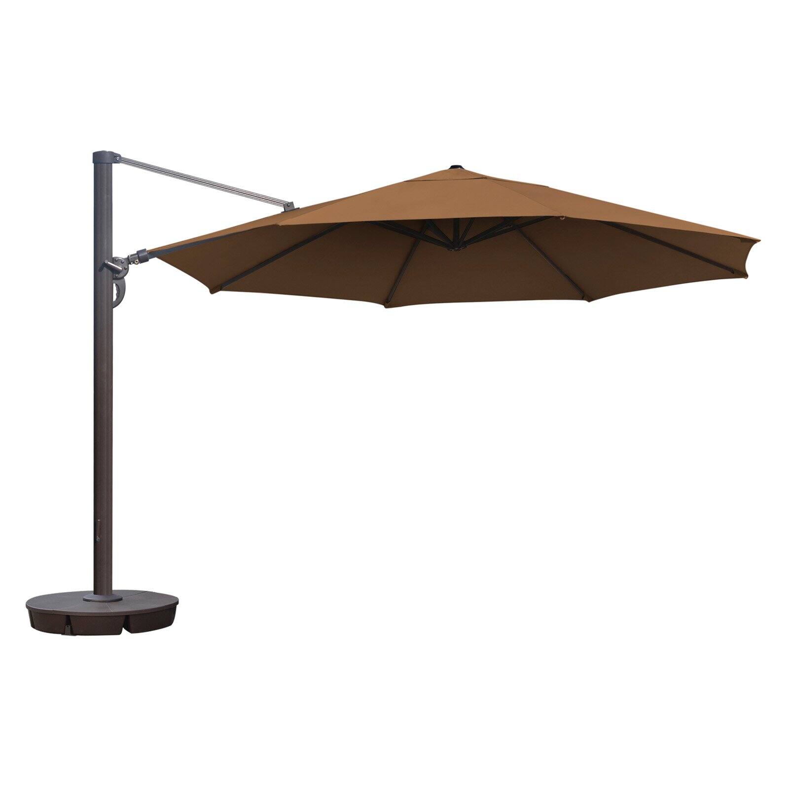 Island Umbrella Victoria 13 ft. Octagonal Cantilever Patio Umbrella