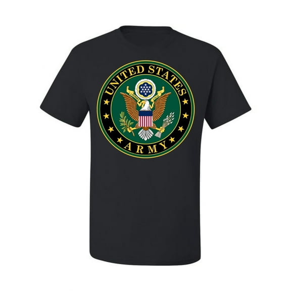 Wild Bobby US Army Official Eagle Seal Men Tee