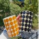 thumbnail image 2 of INS retro geométrico Polka Dot Taza de cerámica francés gran capacidad alta temperatura café desayuno leche pareja taza agua, 2 of 5