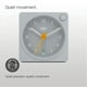 thumbnail image 2 of Reloj despertador Braun Classic Travel analógico con despertador y luz, 2 of 7