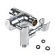 thumbnail image 5 of Desviador de brazo de ducha Macarena metal con soporte de ducha de mano cabezal rociador fijo universal, 5 of 8