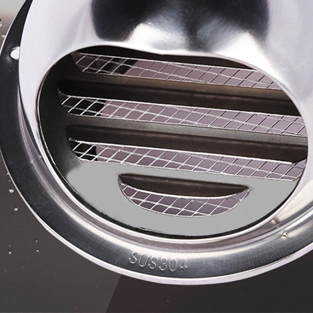 mmirethe Couvercle de Ventilation en Acier Inoxydable Résistant à la Corrosion Solution Non Rouillante 110mm 5ensemble