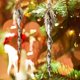 thumbnail image 5 of Ganfancp Árbol de Navidad Decoración Colgante Bola Irregular Inicio Navidad Fiesta Suministros Negro Bolas Gota Ornamento Liquidación 1X Amuleto, 5 of 6