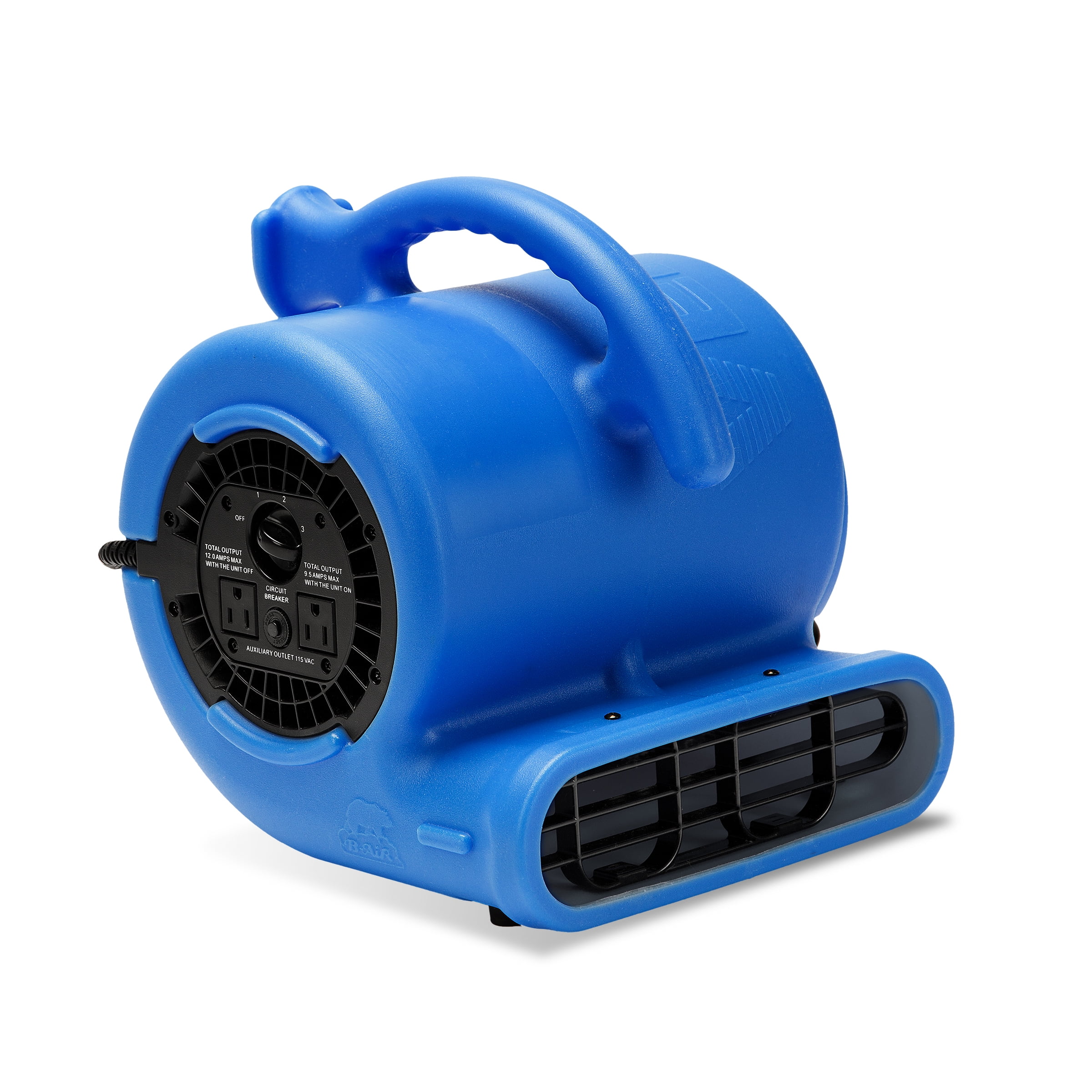 Zoom 1 HP Air Dryer Fan Three Speed Carpet Janitorial Water Damage Restoration 