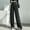 Gray, variant on FAMTKT Women's Loose Fit High Waisted Wide Leg Pants Straight Long Trousers Suit Pants Casual Pants