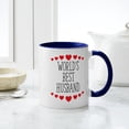 thumbnail image 4 of CafePress - World's Best Husband - 11 oz Ceramic Mug - Novelty Coffee Tea Cup, 4 of 4