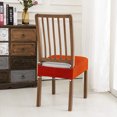 thumbnail image 6 of Dowbom Stretch Dining Room Chair Seat Covers Jacquard Cushion Cover Washable Furniture Protector, 6 of 6