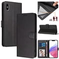 thumbnail image 2 of iPhone XS MAX Case ,RFID Blocking Cover Crossbody Lanyard Flip Leather Wallet Case for iPhone XS MAX, 2 of 5