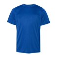 thumbnail image 1 of Russell Athletic Playera de rendimiento de manga corta para niños, azul real, grande russell atlético 629X2B, 1 of 1