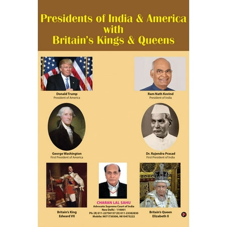Presidents of India & America with Britain’s Kings & Queens - (Best King In India)