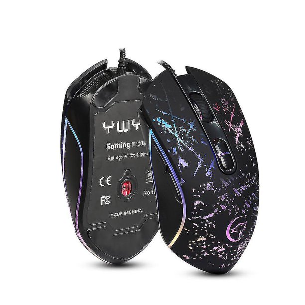 G828usb Gaming Cable Rgb 6back Macro Botones programables Gamer