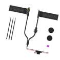 thumbnail image 1 of Puños calefactables,Puños calefactables para ATV,resistentes al agua IP67,con función de memoria,Puños calefactables para ATV con luz de 5 colores,Puños calefactables universales de 12 V, 1 of 9